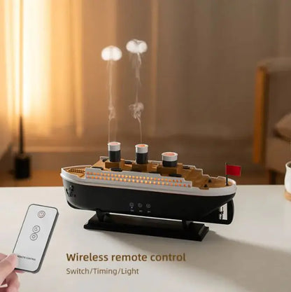 Titanic Royale – Humidificador de Lujo con Vapor y Luces LED