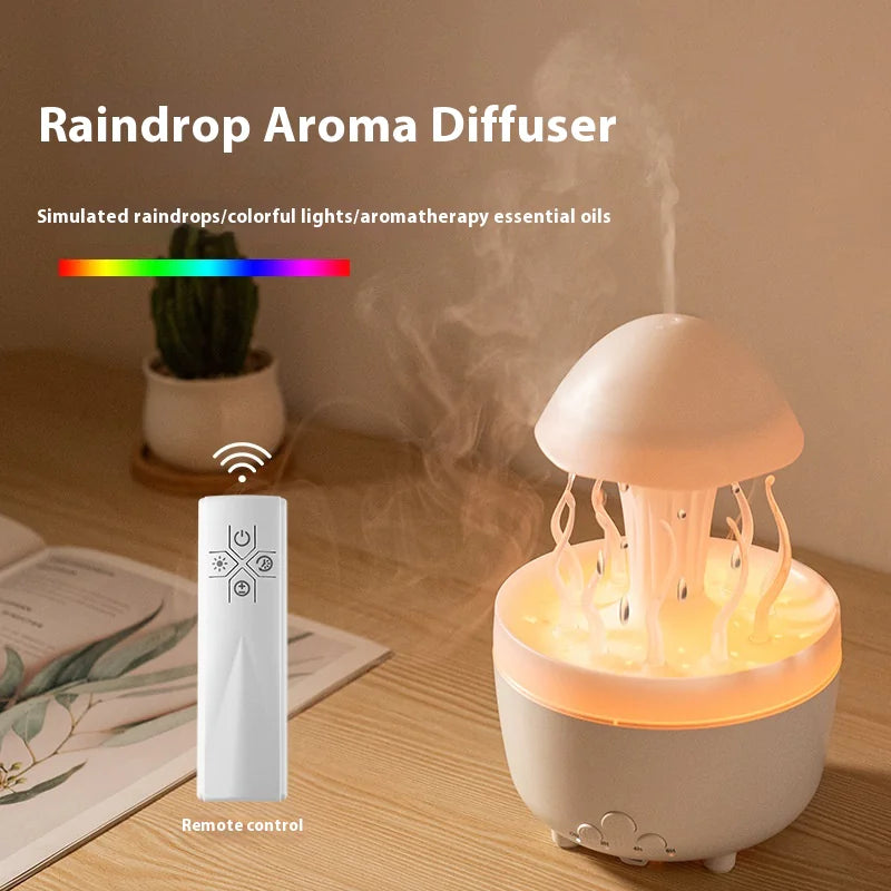Medusa Mística – Difusor de Aroma Flotante y Lámpara Colorida